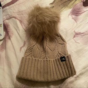 Brown Pom Beanie The North Face.